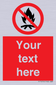 Custom prohibition No campfire